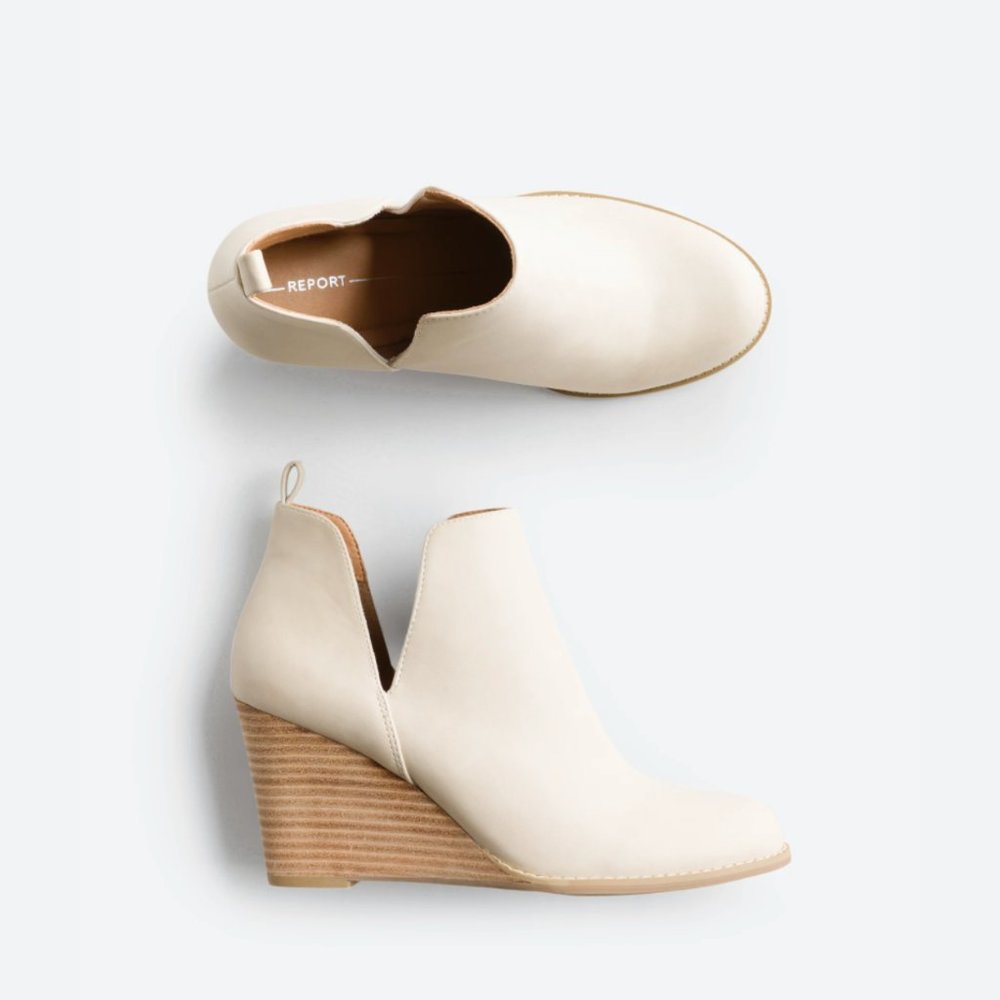 REPORT FOOTWEAR Gabbot Wedge Bootie
